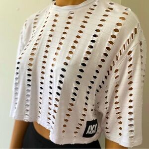 Ivy Park White Crop Top